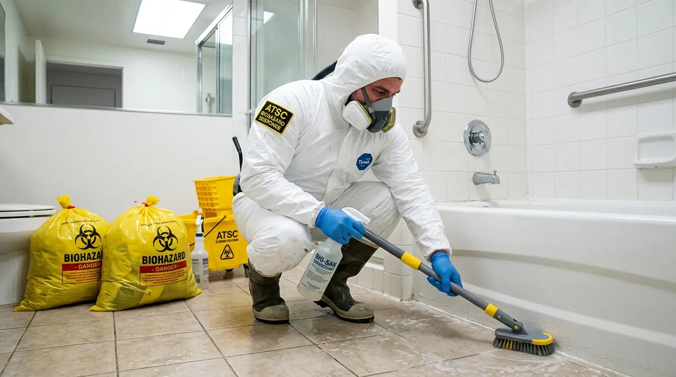 Decontamination equipment deployed for Blood Cleanup in Maple Grove